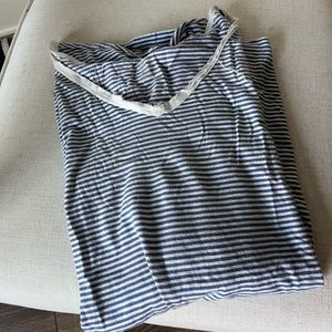 Aerie “real soft” striped vneck